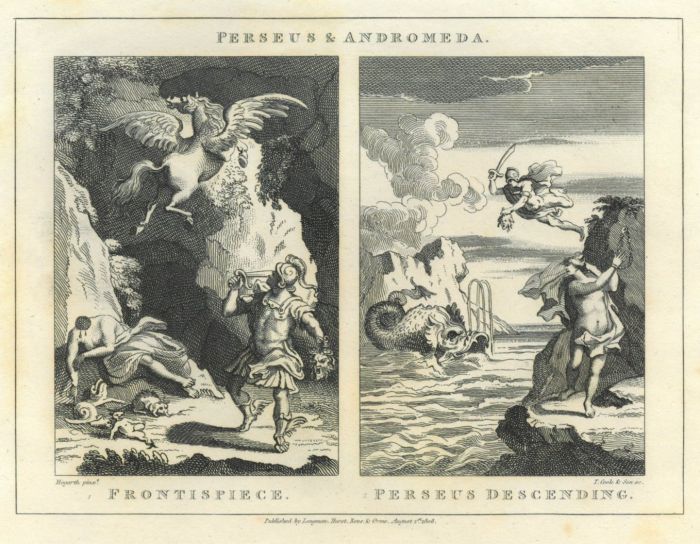 Geschichte von Medusa und Perseus